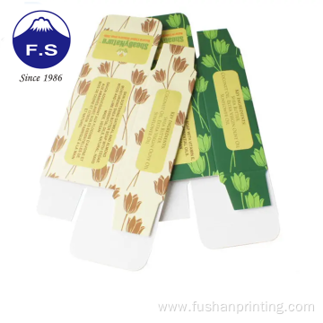 OEM Recycled Paper Colourful Soap Paper Box Printing